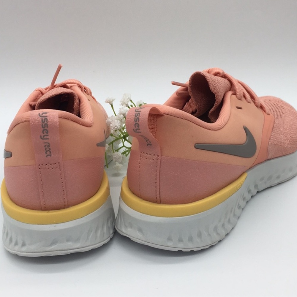 • W NIKE ODYSSEY REACT 2 FLYKNIT pink quartz/pumic - Picture 5 of 16